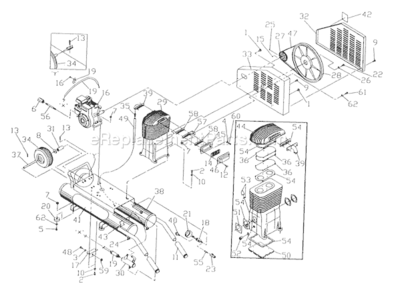 Part Location Diagram of 69811 Generac Hex cap